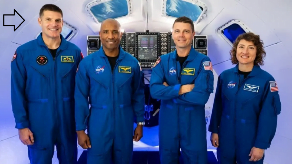 nasa नासा ने चाँद पर जाने वाली टीम की घोषणा की।
