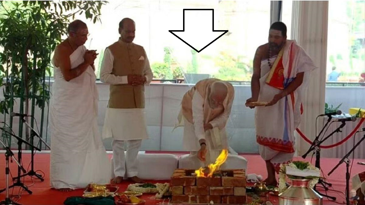 sansad bhawan pooja