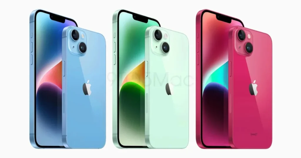 iPhone 15 green blue and pink iPhone 15 green blue and pink