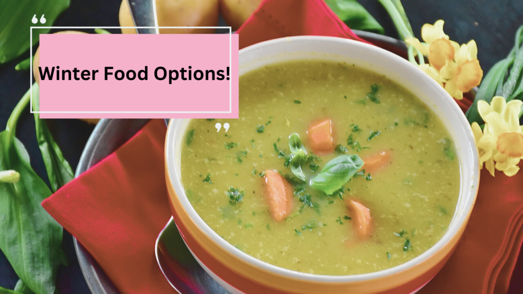 Winter Food Items Winter Food Items