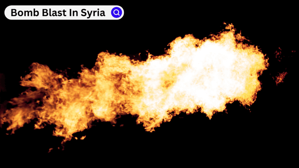 Bomb Blast In Syria Bomb Blast In Syria