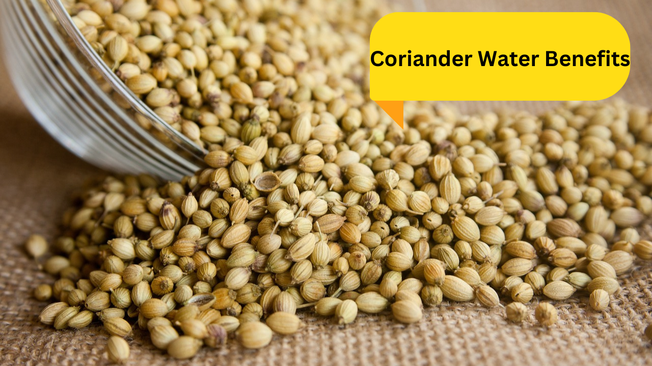 Coriander Water Benefits