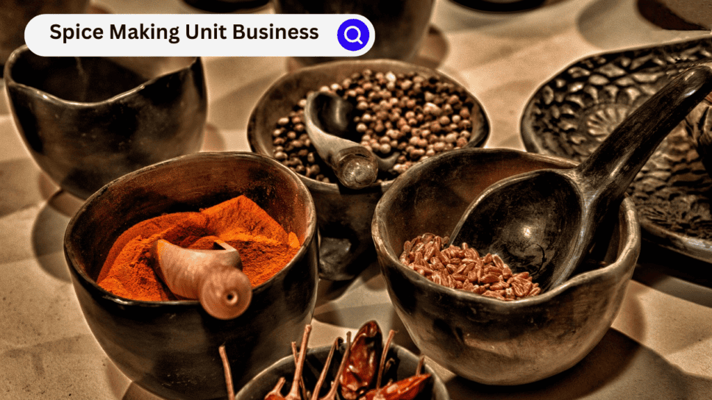 Business idea Of Spice making