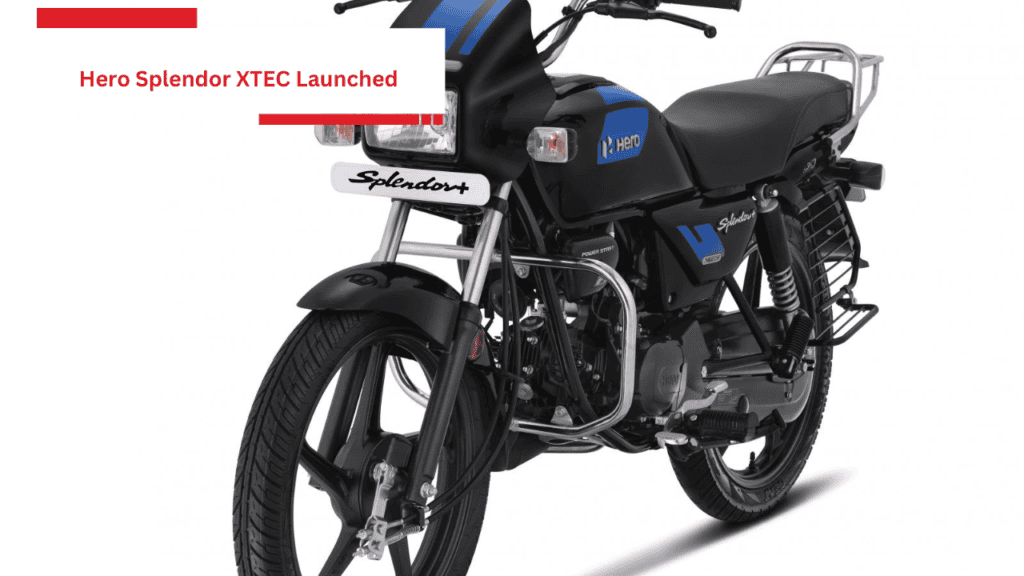 Hero Splendor XTEC Launched