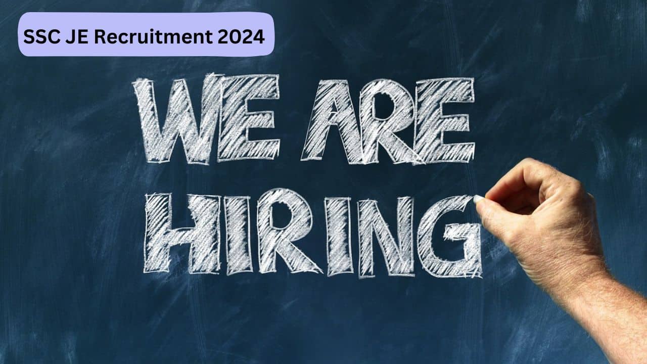 SSC JE Recruitment 2024