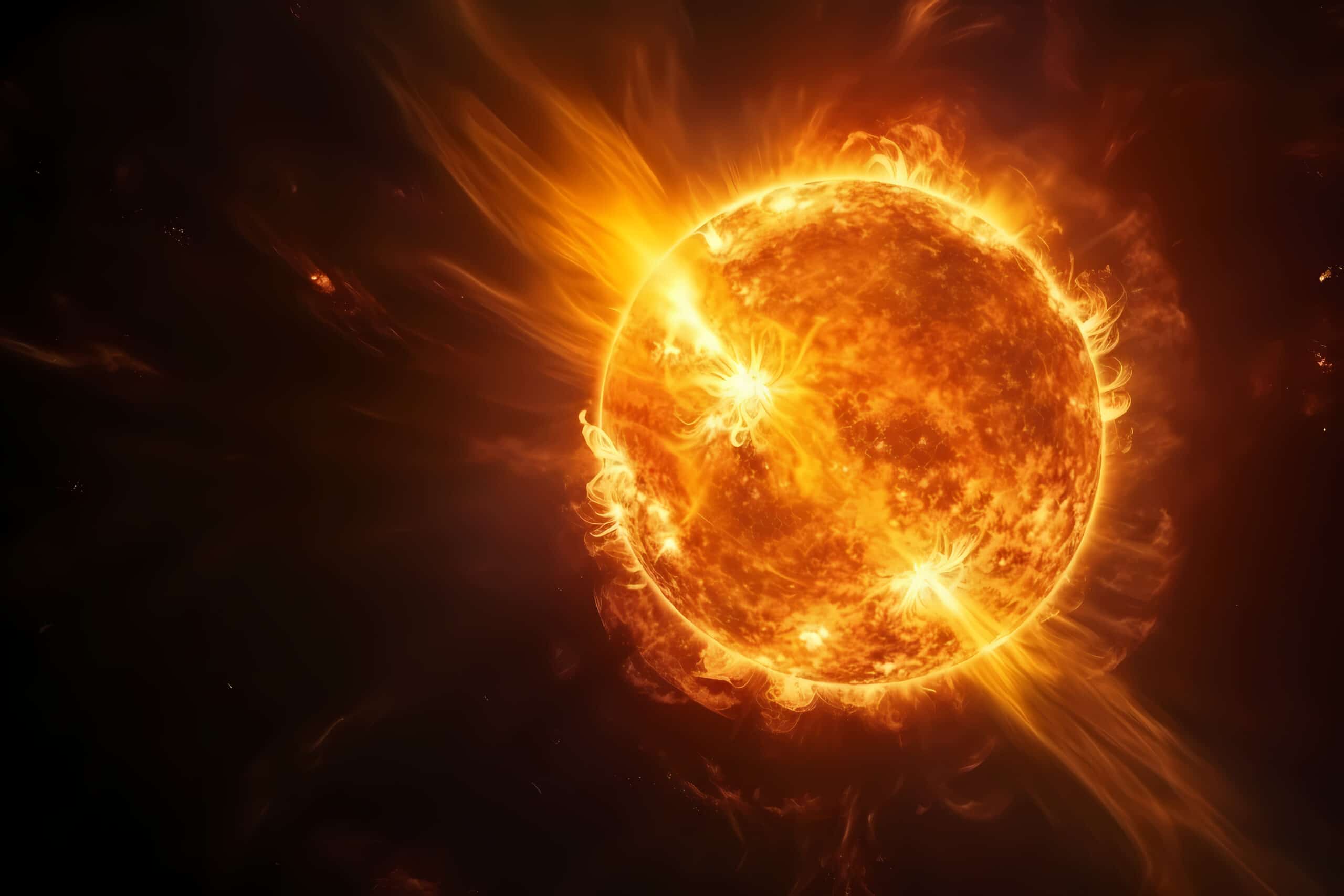 view-3d-burning-sun