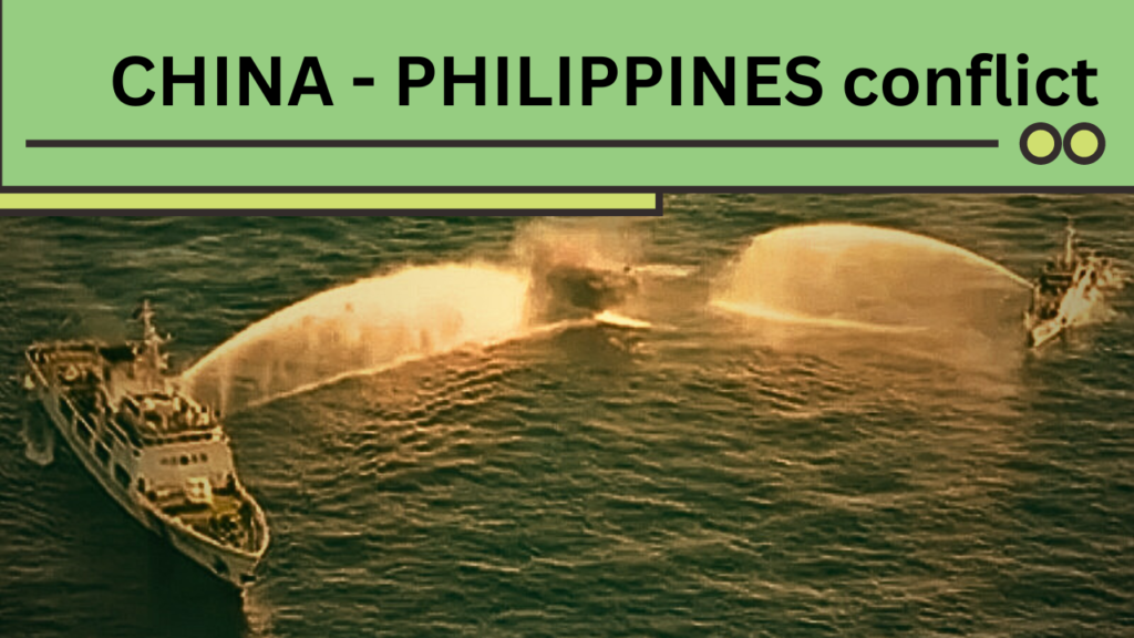CHINA PHILIPPINES conflict