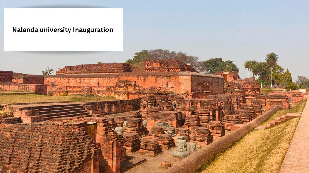 Nalanda university Inauguration