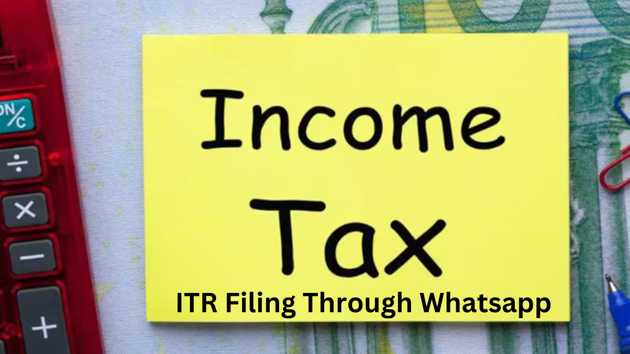 How To File ITR Through WhatsApp 1