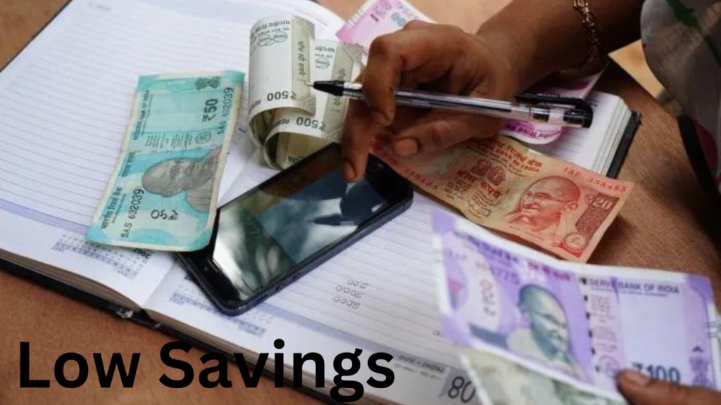 Low Income and Savings 1 Low Income and Savings 1