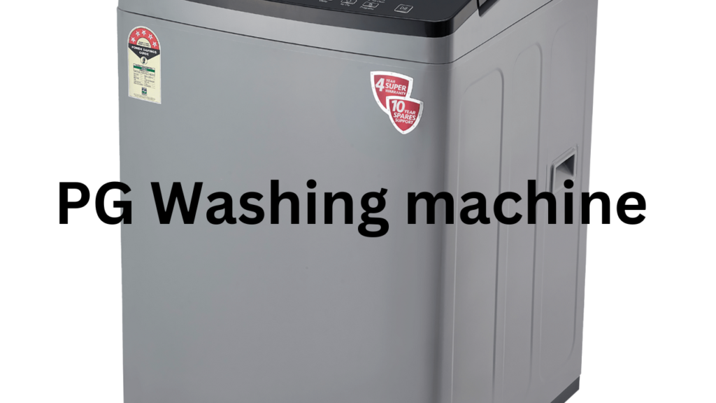 PG Washing machine 2 PG Washing machine 2
