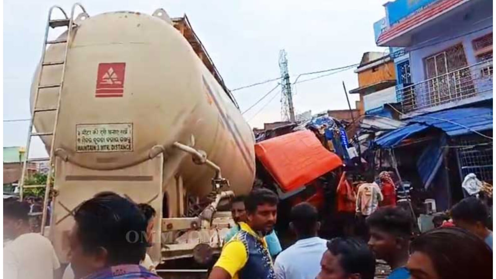 Road accident in Odissa