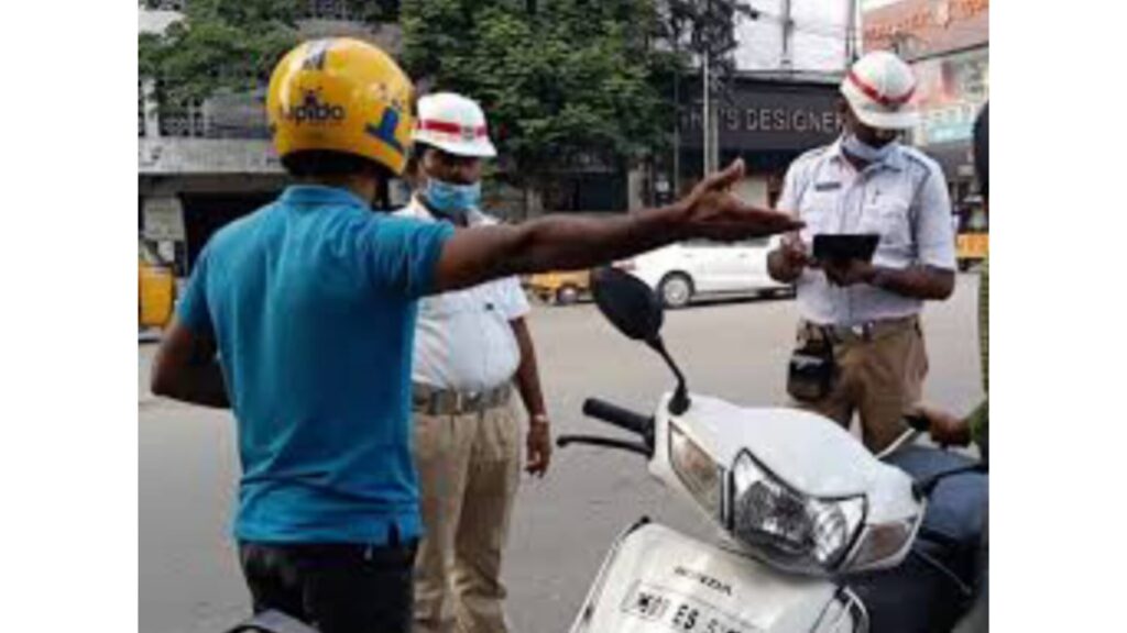 Traffic Challan in Delhi