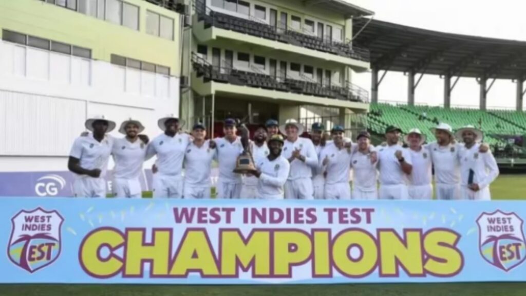 South Africa Won test seeries