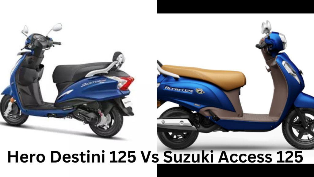 Hero Destini vs suzuki Access 125 1