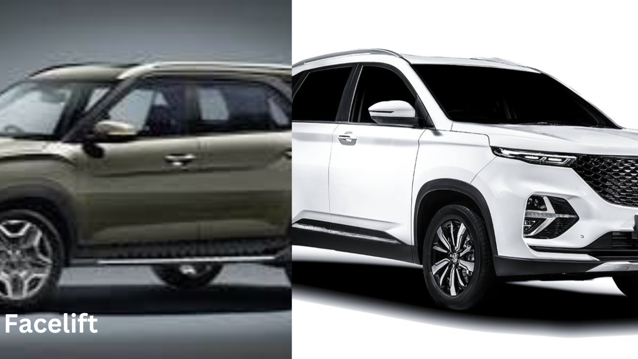 MG Hector Car VS Hyundai alcazar facelift
