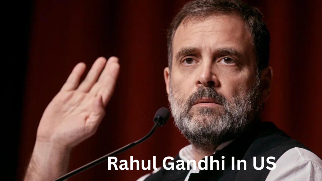 Rahul gandhi In US Rahul gandhi In US