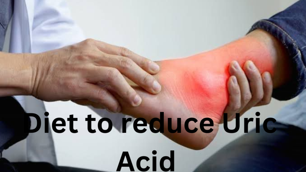 Diet to reduce uric acid