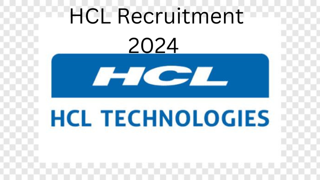HCL Recruitment 2024