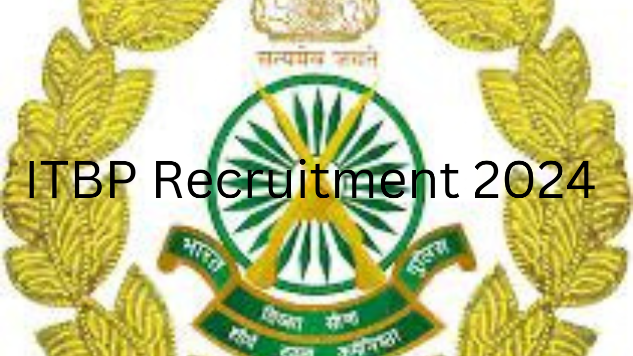 ITBP Recruitment 2024 2