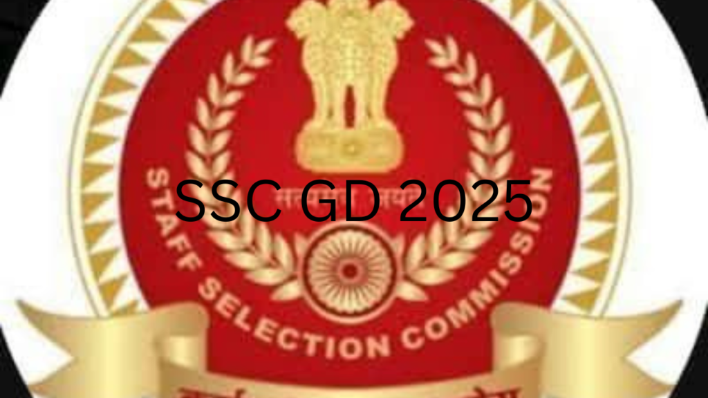 SSC GD 2025 1 SSC GD 2025 1