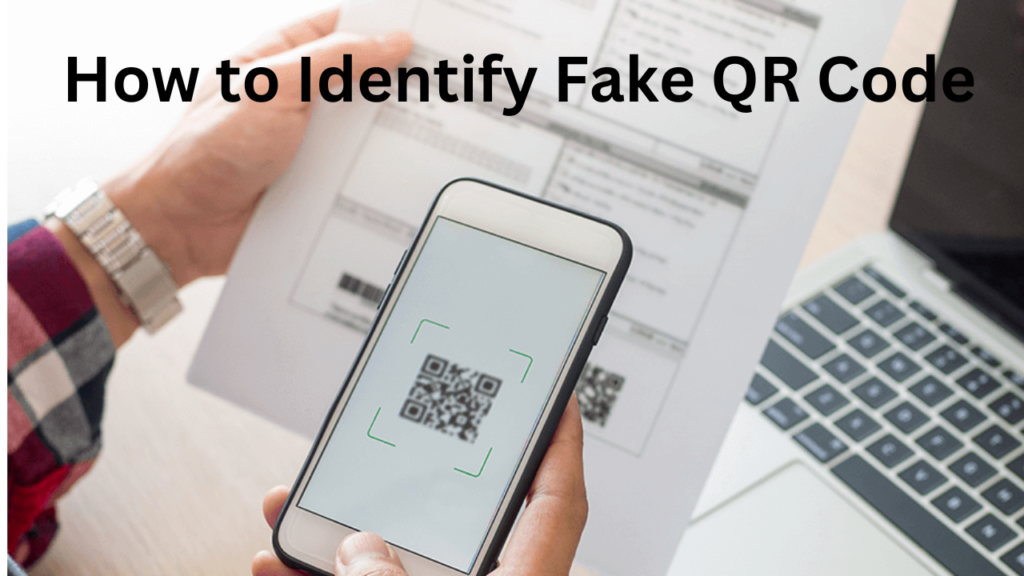 fake qr code identification