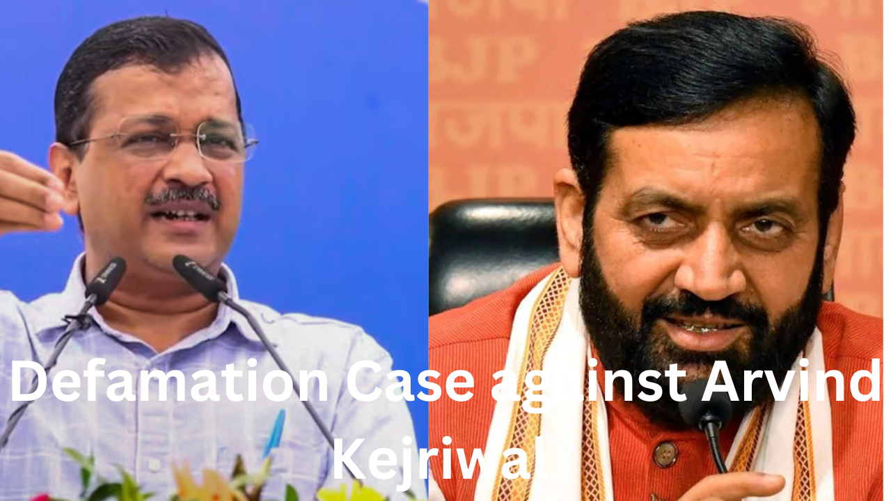 nayab singh saini defamation case against arvind kejriwal