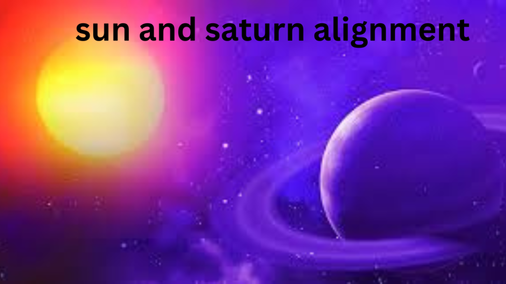 sun and saturn
