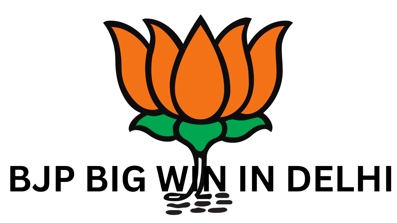 BJP Big win in delhi 1