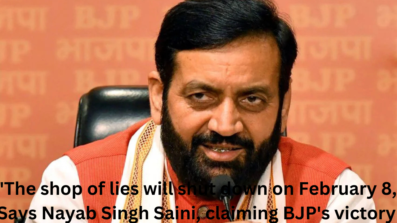 nayab singh saini on bjps victory