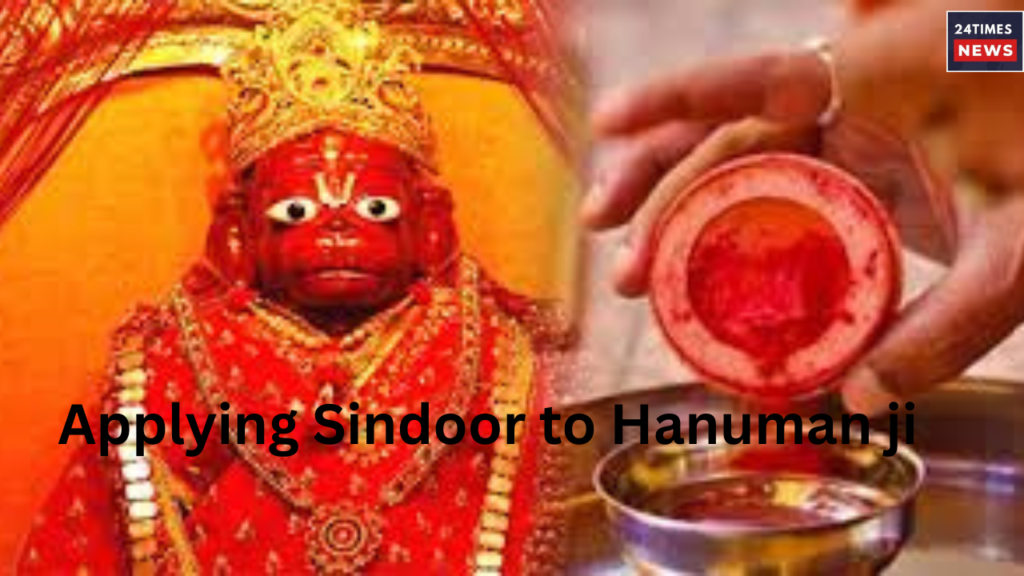 Applying Sindoor to Hanuman ji solves