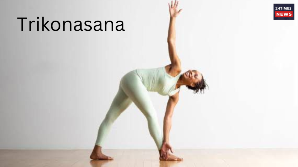 trikonsana and tadasana trikonsana and tadasana
