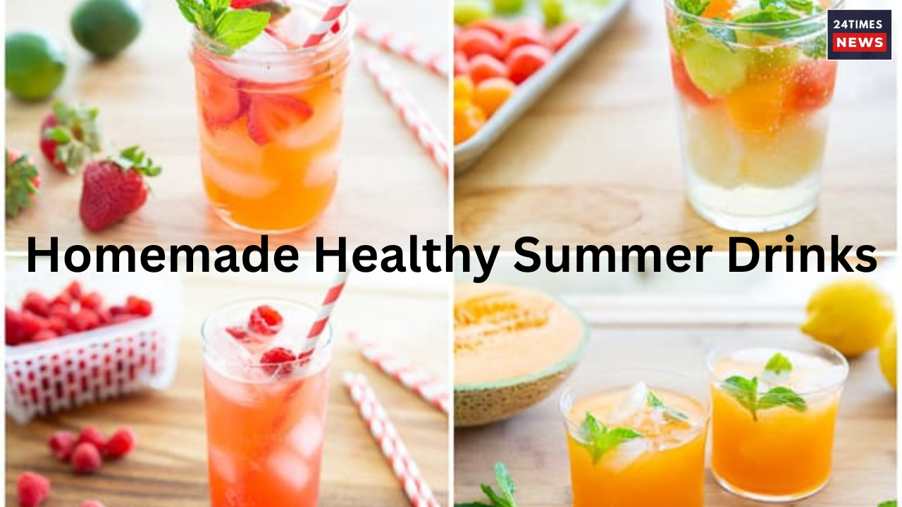 Homemade Healthy Summer Drinks