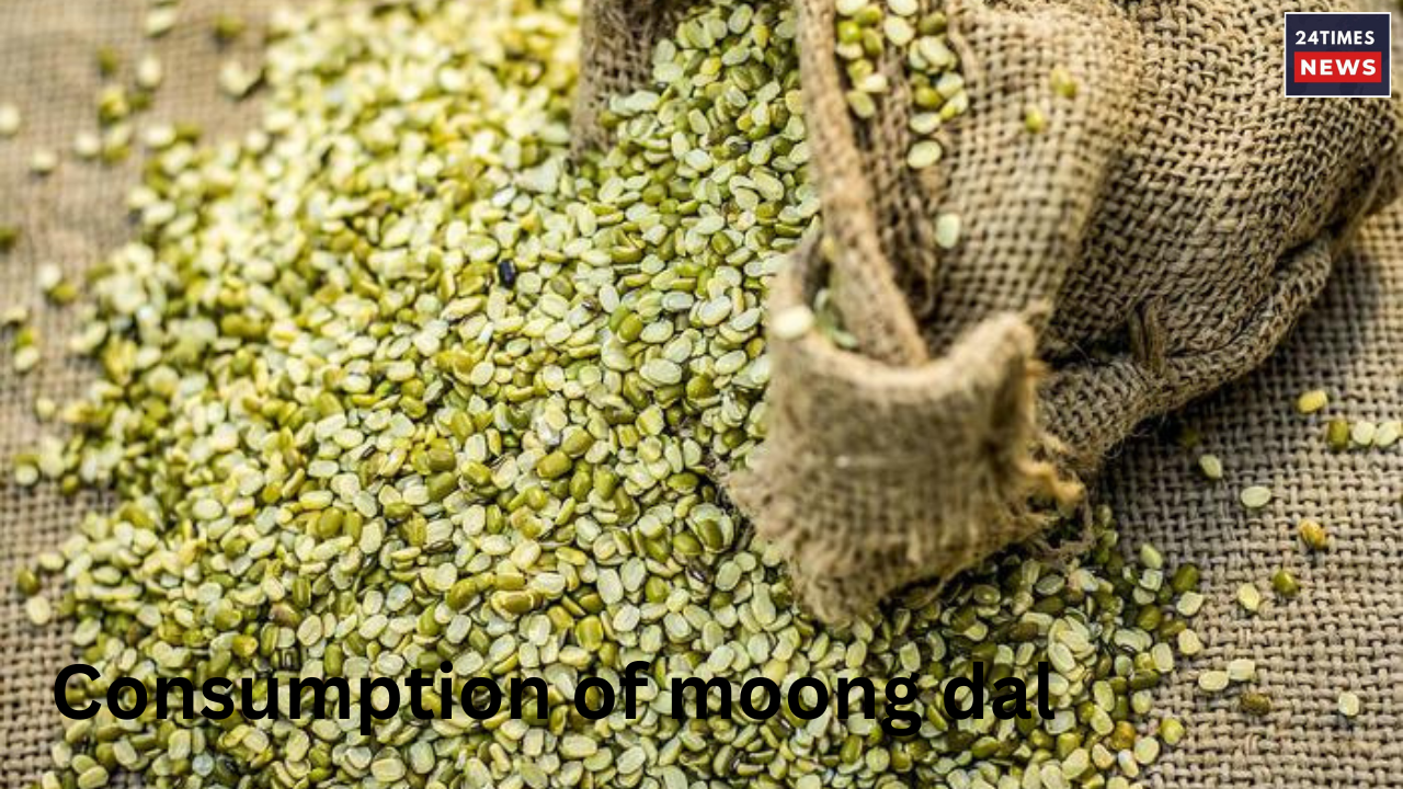 Consumption of moong dal