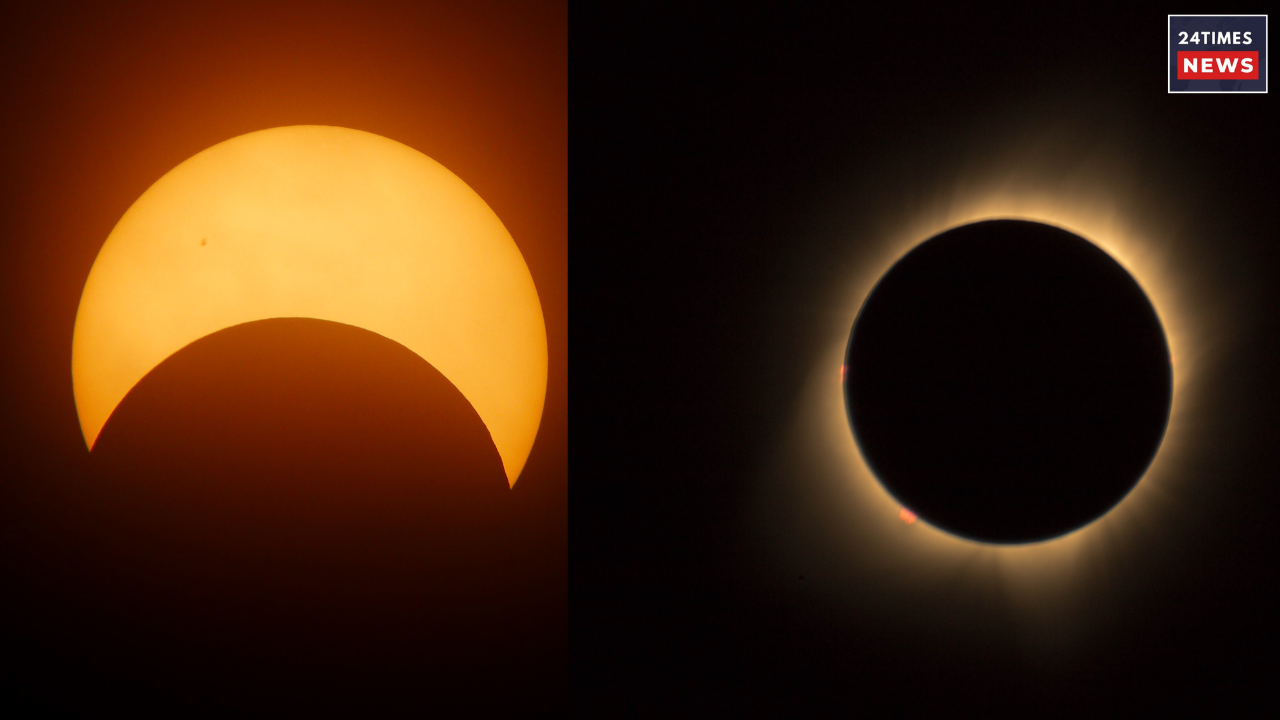 sun and moon eclipse