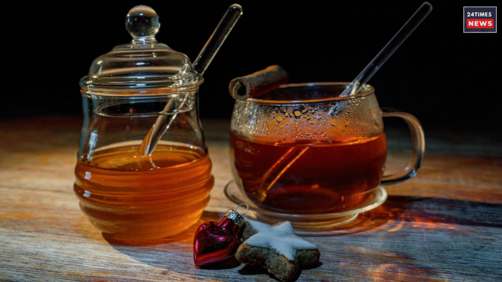 honey on face honey on face