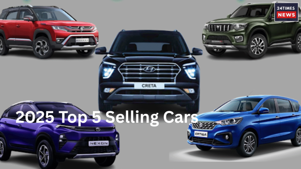 2025 Top 5 Selling Cars 1