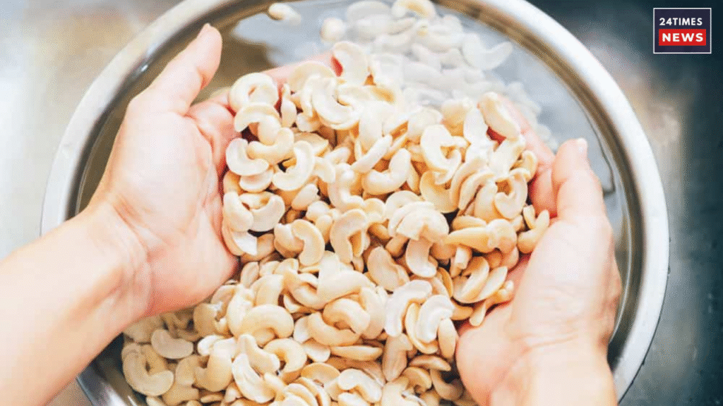 Health benefits of soaked cashews