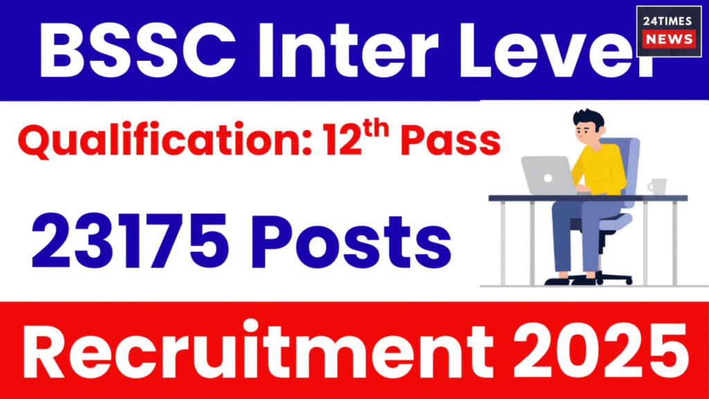 BSSC Inter Level Recruitment 2025