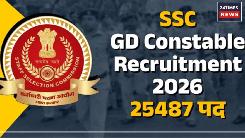 SSC GD Constable Recruitment 2026