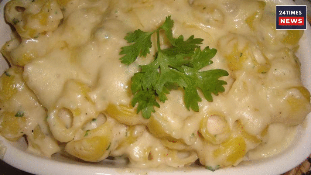 Untitled design 2025 12 14T110554.492 Cheesy White Sauce Pasta Recipe