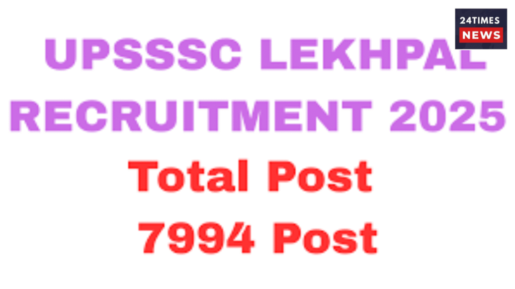 UPSSSC Lekhpal vacancy 2025