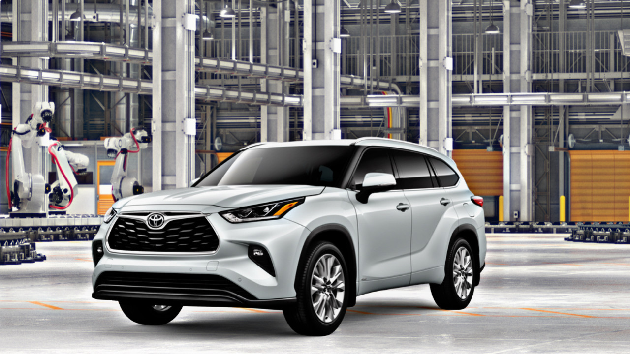 26 Highlander Toyota Highlander 2026 launched with modern design, bold look and ...