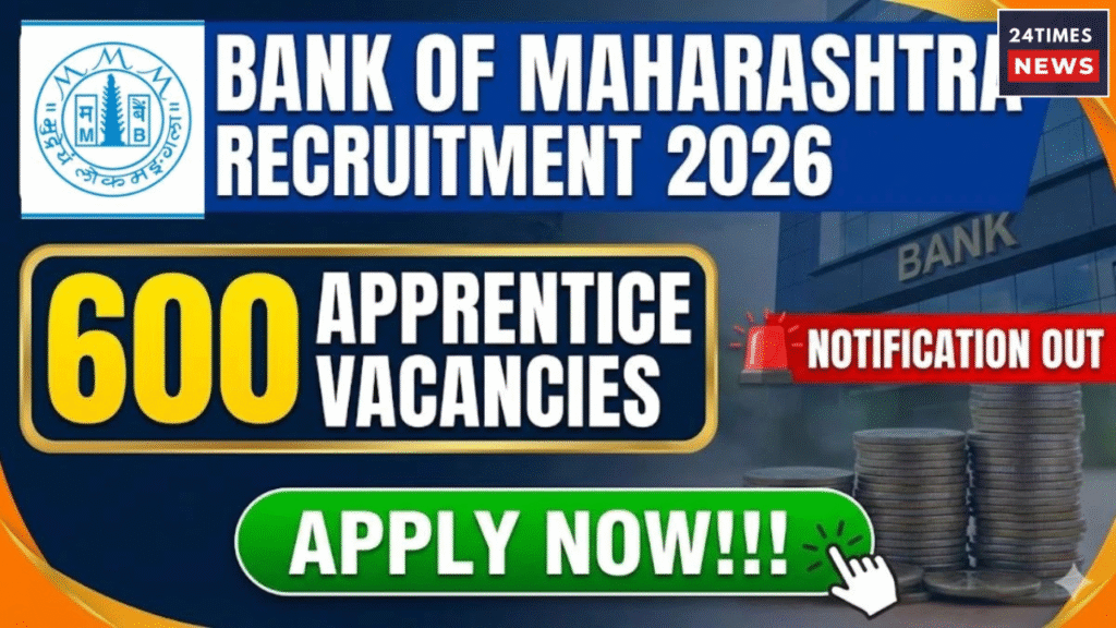  Bank of Maharashtra Recruitment 2026