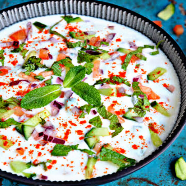 For pure vegetarians, here’s how to make vegan raita at home! Get the full recipe, just like in restaurants
