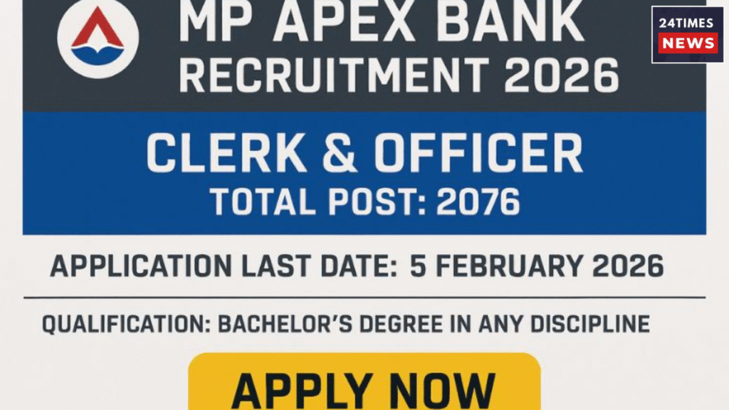MP Rajya Sahakari Bank Recruitment 2026