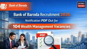 BOB Vacancy 2026: Apply soon for Group Head and Deputy Manager post in Bank of Baroda