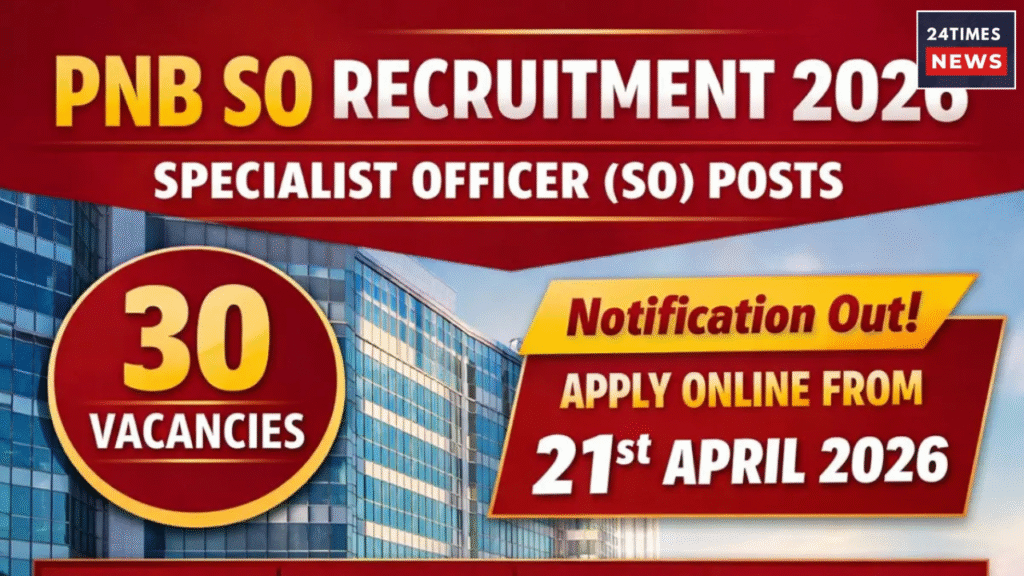 PNB SO Recruitment 2026