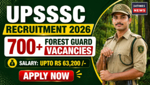 UPSSSC Forest Guard Recruitment 2026: 12th pass candidates can apply for 708 posts