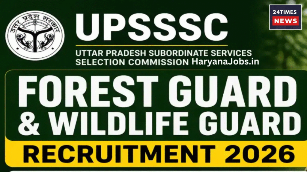 UPSSSC Forest Guard Recruitment 2026